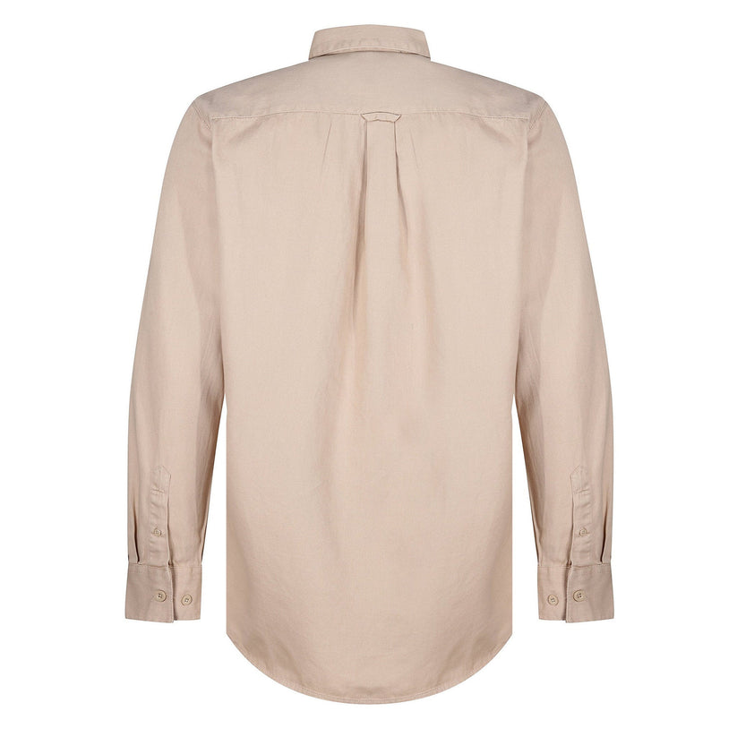TL London Mens 100% Cotton Shirt Long Sleeve Button Down Smart Casual - Sleeve Detail - QHA UK