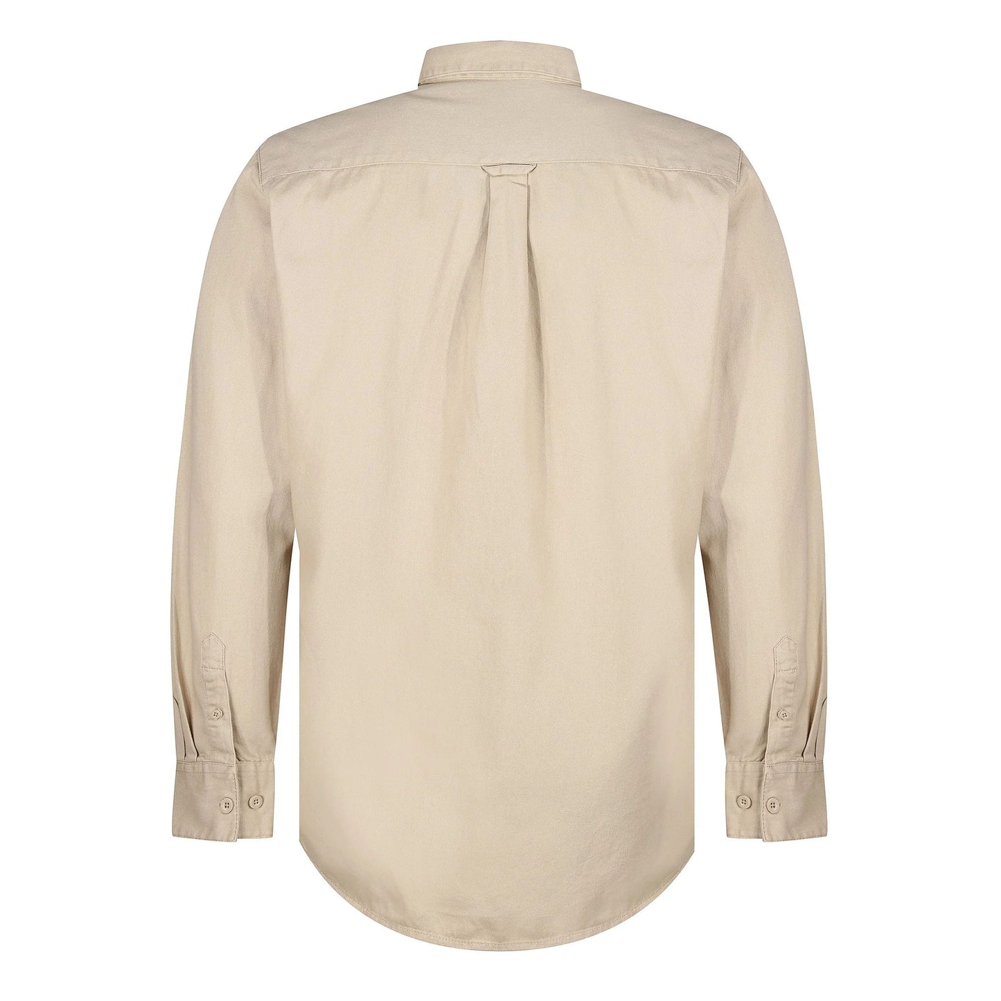 TL London Mens 100% Cotton Shirt Long Sleeve Button Down Smart Casual - Sleeve Detail - QHA UK