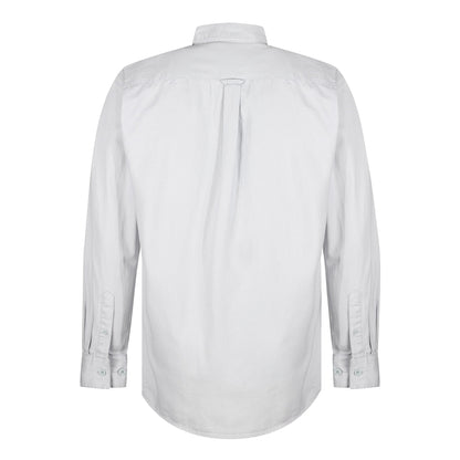 TL London Mens 100% Cotton Shirt Long Sleeve Button Down Smart Casual - Sleeve Detail - QHA UK
