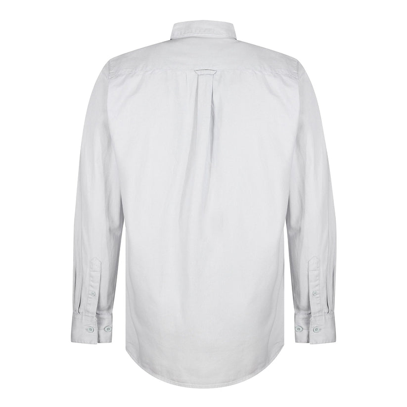 TL London Mens 100% Cotton Shirt Long Sleeve Button Down Smart Casual - Sleeve Detail - QHA UK
