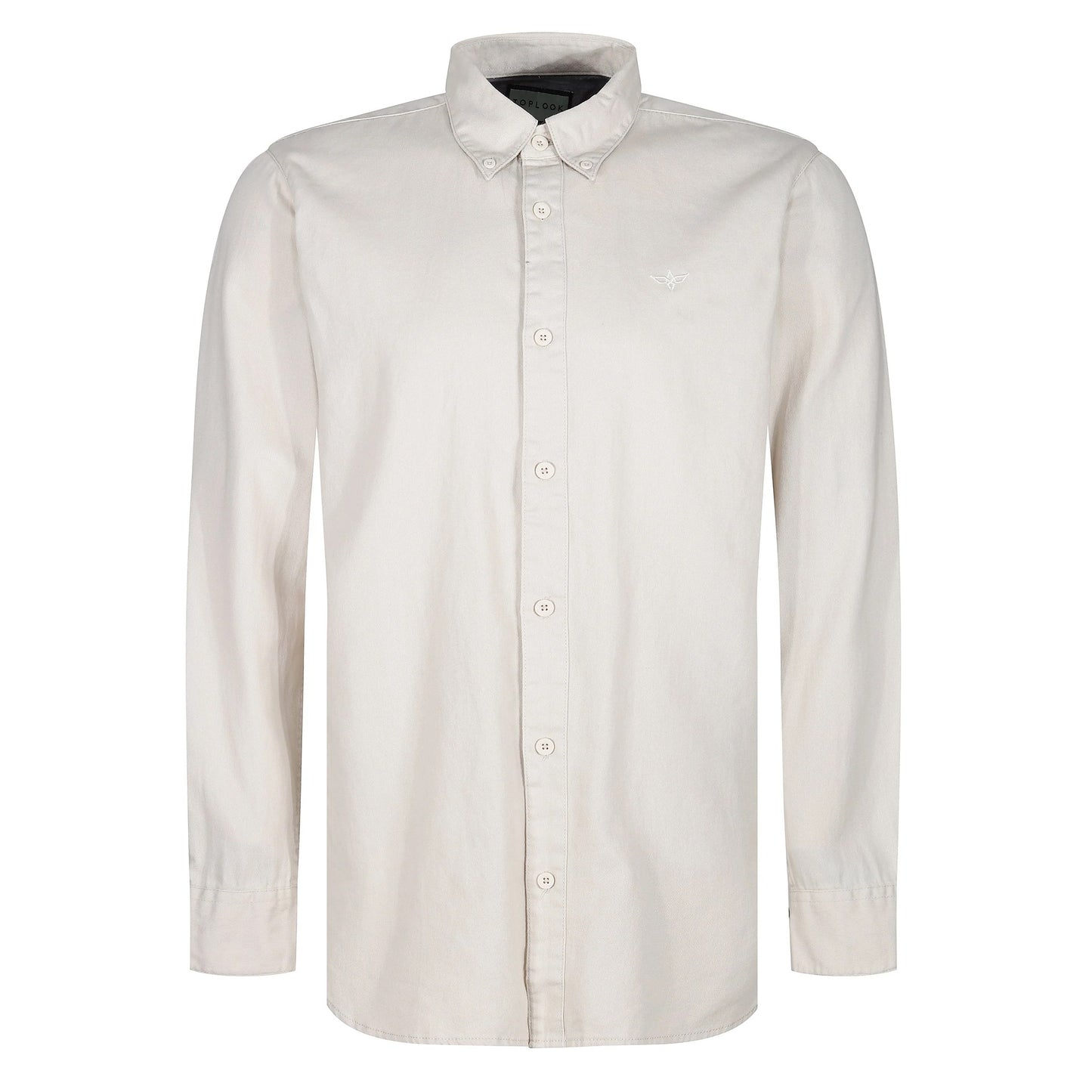 TL London Mens 100% Cotton Shirt Long Sleeve Button Down Smart Casual - Sleeve Detail - QHA UK