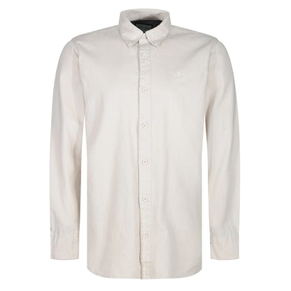 TL London Mens 100% Cotton Shirt Long Sleeve Button Down Smart Casual - Sleeve Detail - QHA UK