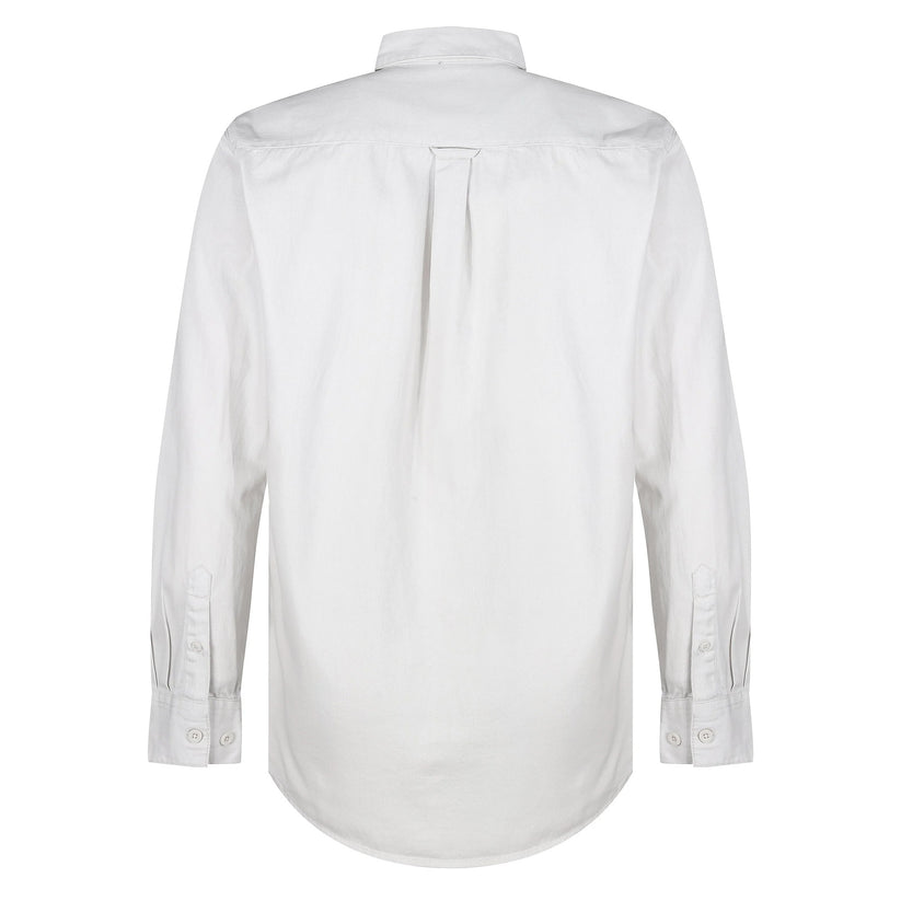 TL London Mens 100% Cotton Shirt Long Sleeve Button Down Smart Casual - Sleeve Detail - QHA UK