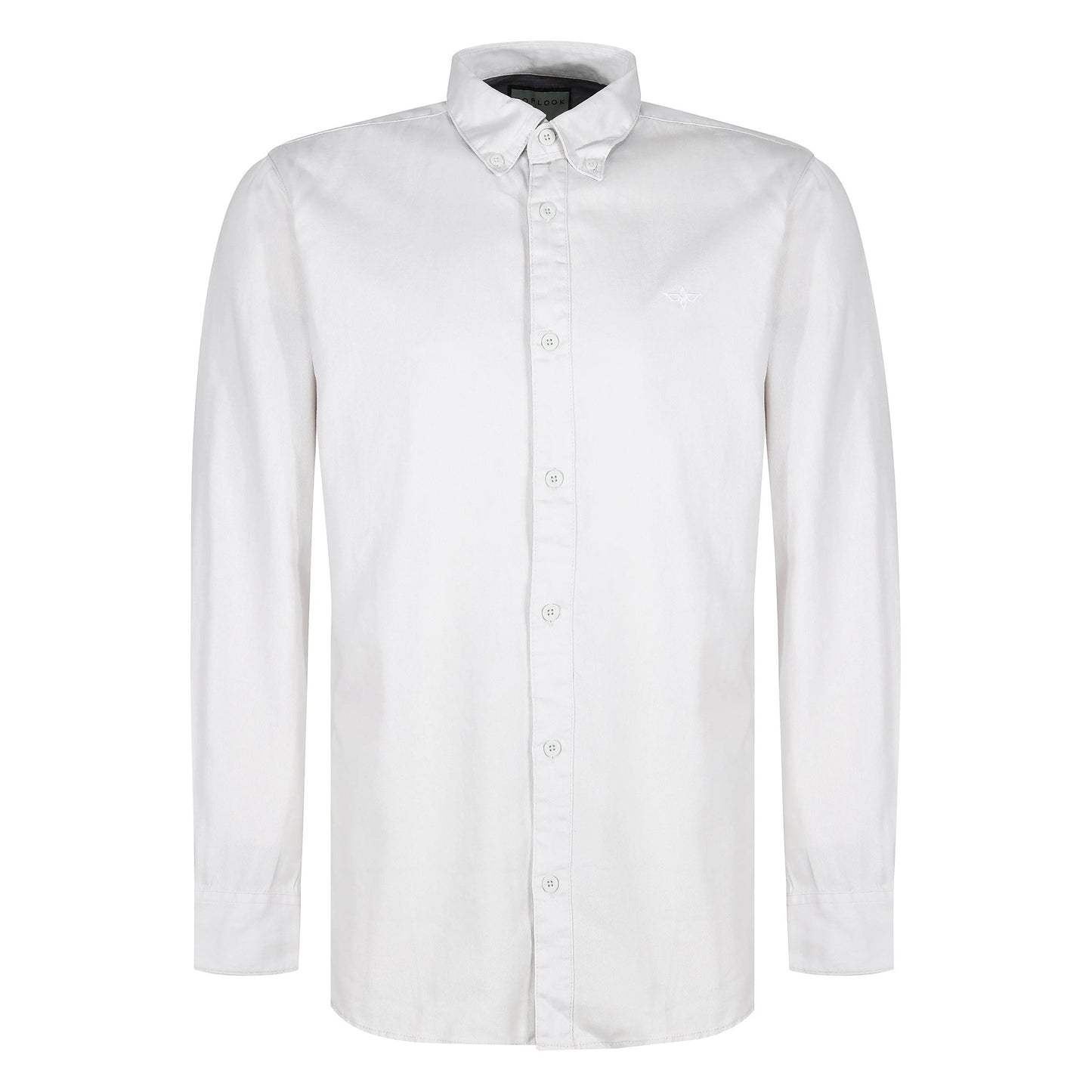 TL London Mens 100% Cotton Shirt Long Sleeve Button Down Smart Casual - Sleeve Detail - QHA UK