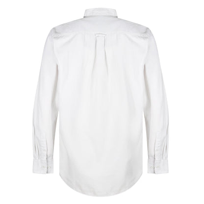TL London Mens 100% Cotton Shirt Long Sleeve Button Down Smart Casual - Sleeve Detail - QHA UK