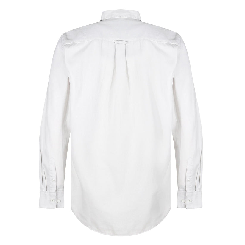 TL London Mens 100% Cotton Shirt Long Sleeve Button Down Smart Casual - Sleeve Detail - QHA UK