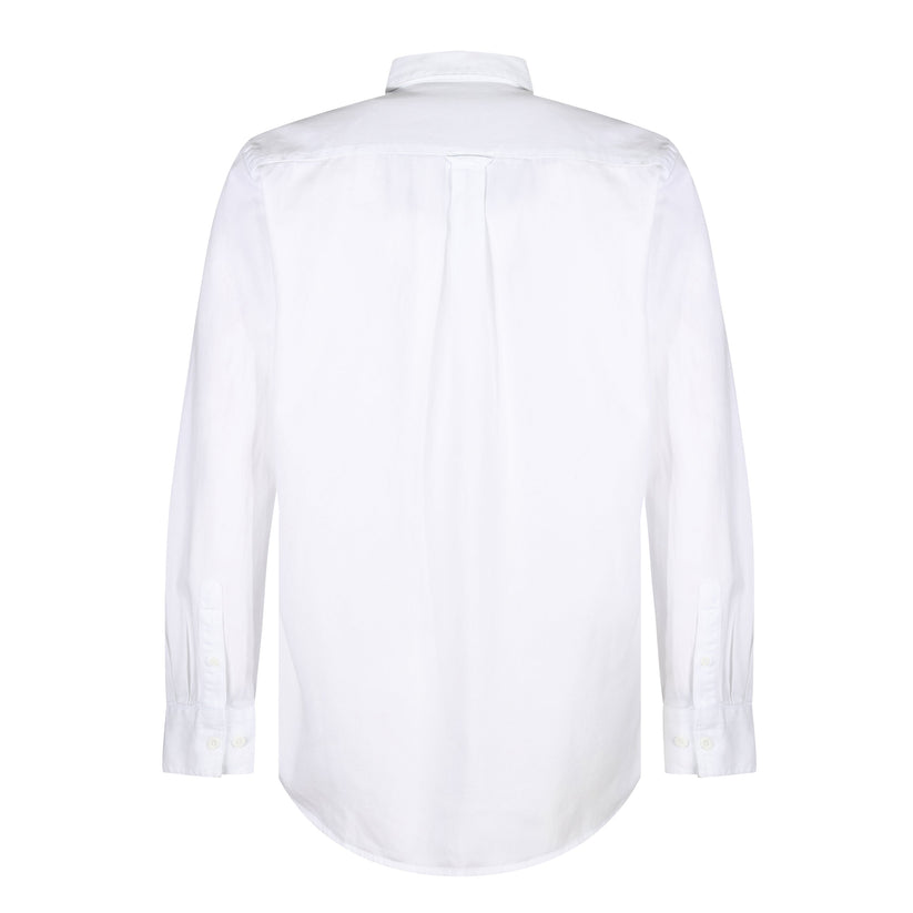 TL London Mens 100% Cotton Shirt Long Sleeve Button Down Smart Casual - Sleeve Detail - QHA UK