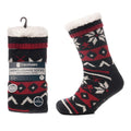 Navy / Red Fair Isle