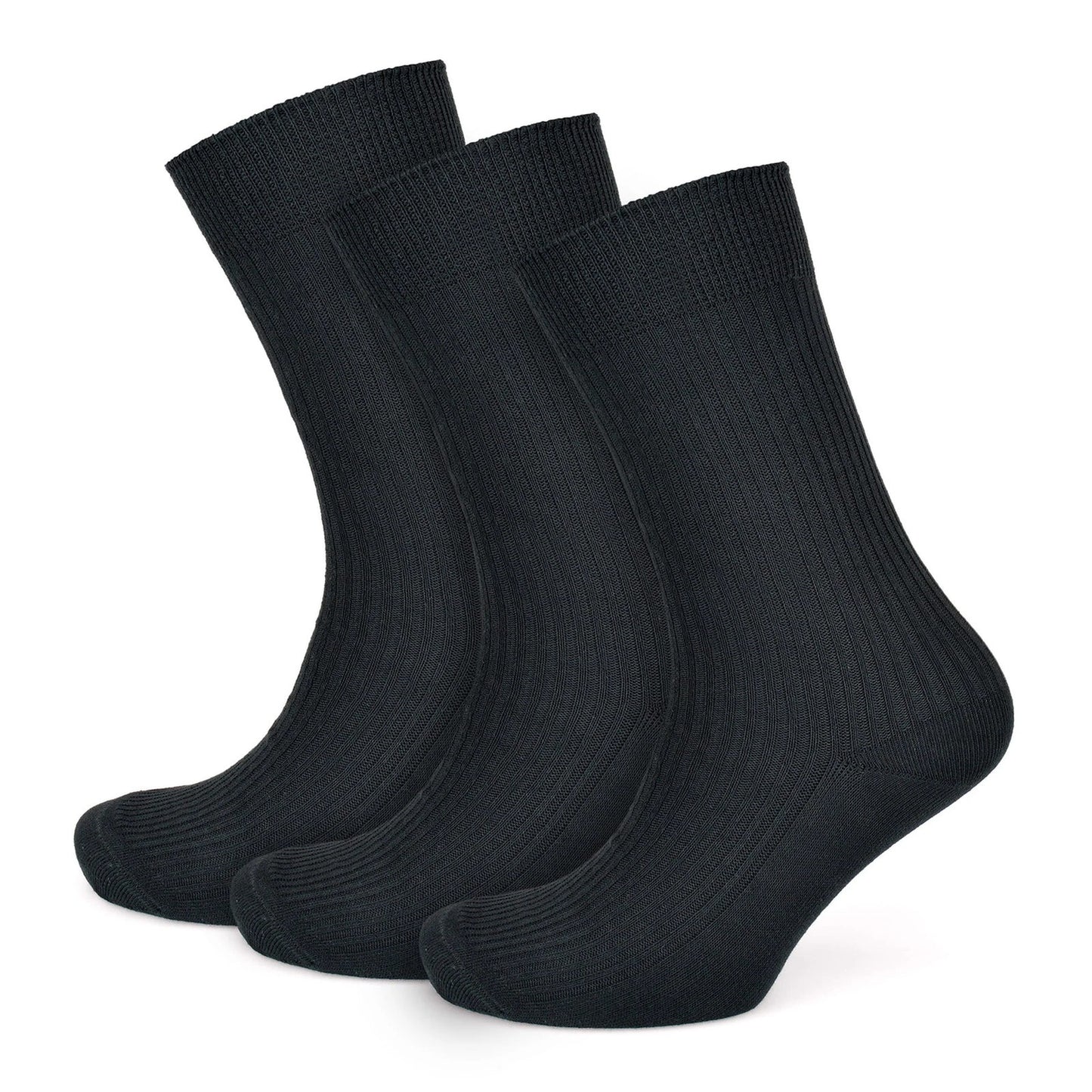 Tom Franks 3 Pairs Non Elasticated Socks - QHA UK