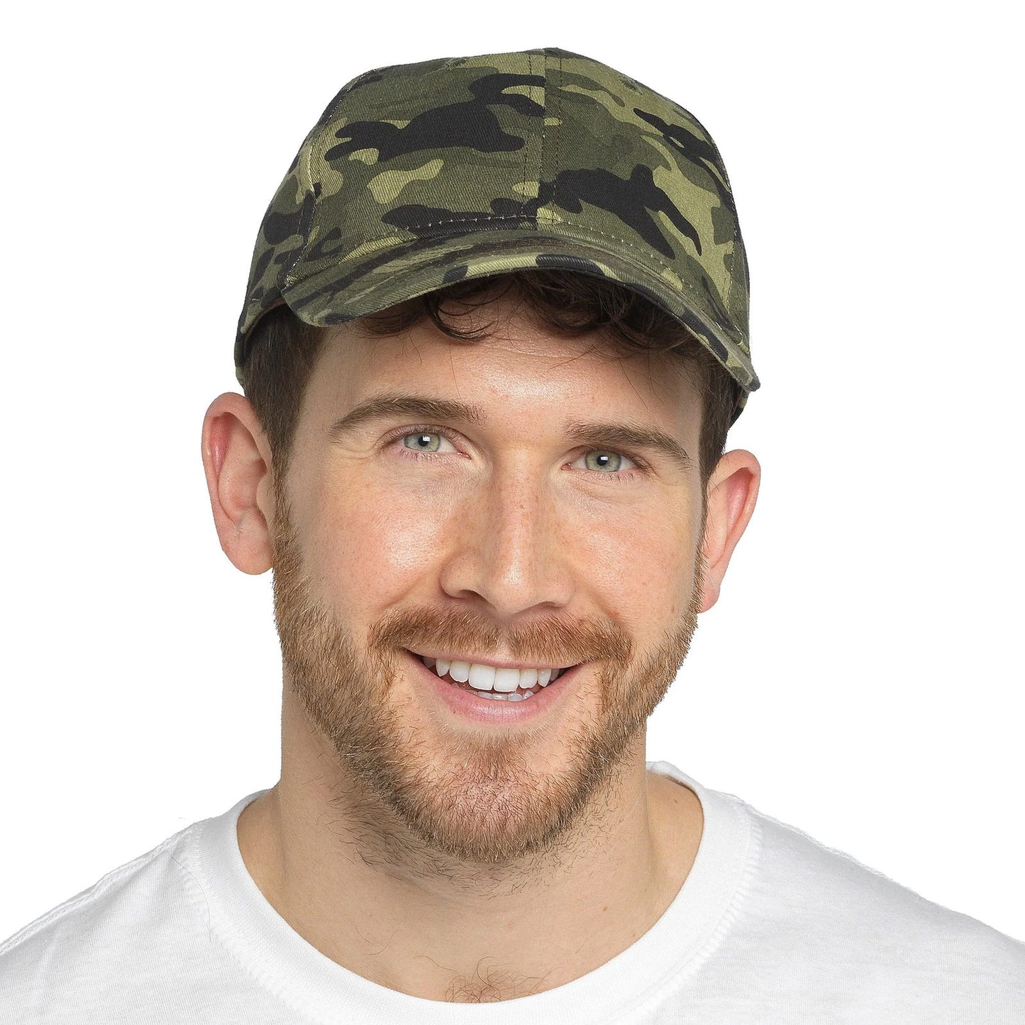 Tom Franks Camo Printed Baseball Cap - QHA UK