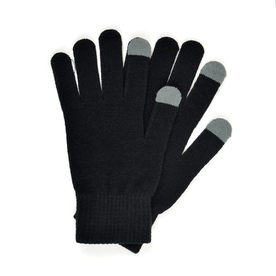 Tom Franks Touchscreen Gloves Warm Stretch Knit Winter Casual Gloves - QHA UK