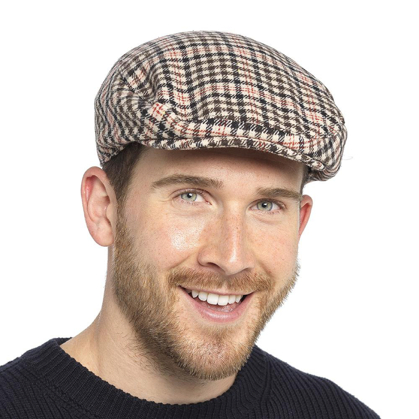Tom Franks Wool Blend Flat Cap - QHA UK