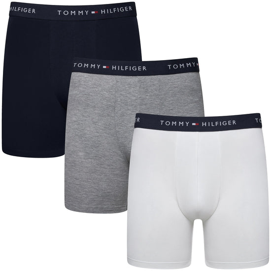 Tommy Hilfiger Mens Cotton Stretch Boxer Briefs Trunks Underwear S-XL - QHA UK