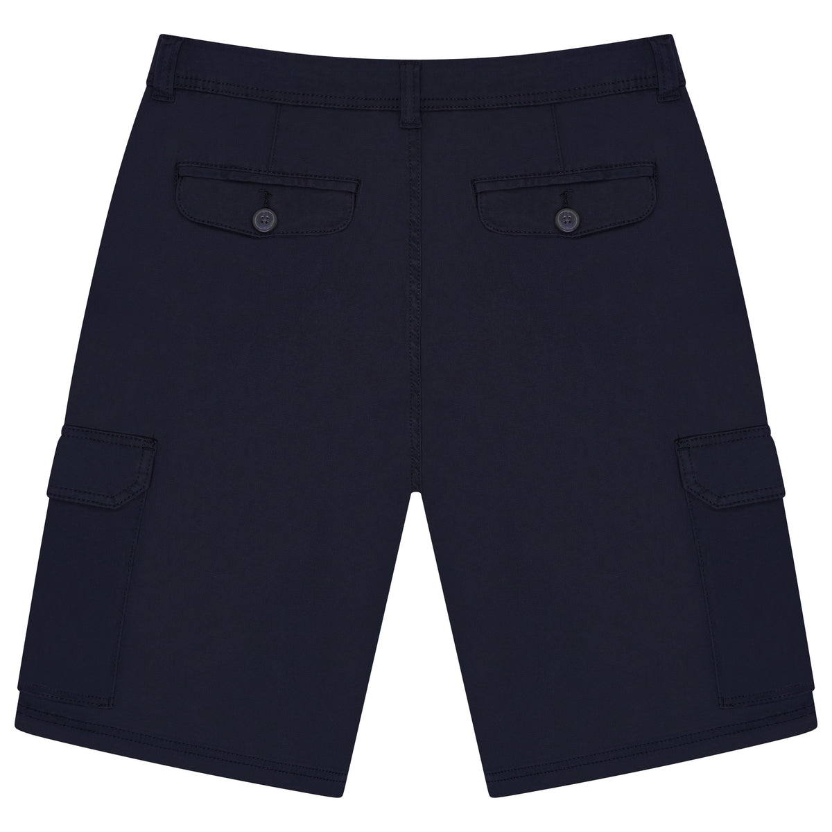 Men's 6 Pocket Cargo Shorts Navy Charcoal Khaki Waist 30-44 | QHA UK - QHA UK