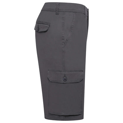 Men's 6 Pocket Cargo Shorts Navy Charcoal Khaki Waist 30-44 | QHA UK - QHA UK