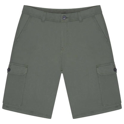 Men's 6 Pocket Cargo Shorts Navy Charcoal Khaki Waist 30-44 | QHA UK - QHA UK