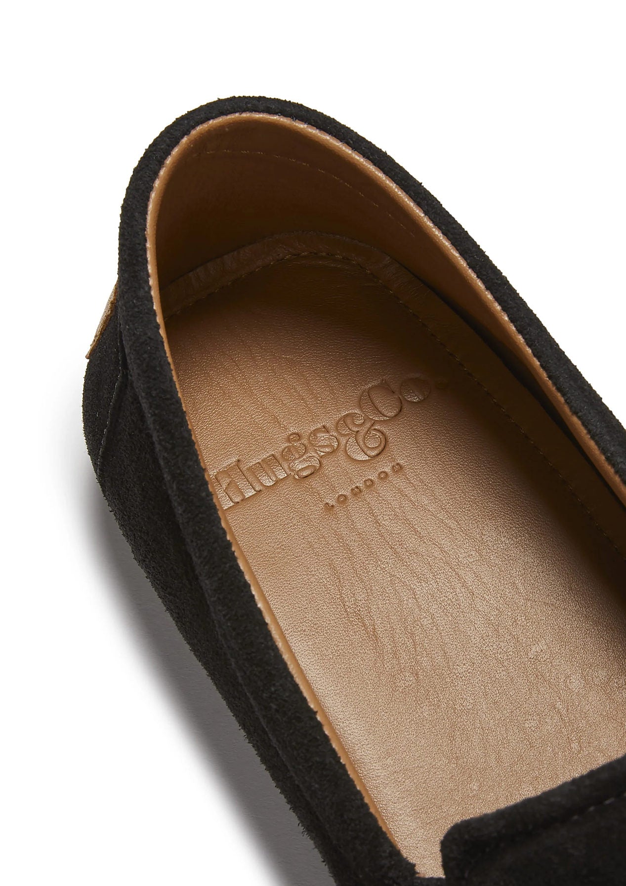 Hugs & Co Mens Tyre Sole Espadrilles Black Suede UK 7-14 - Sole Detail - QHA UK