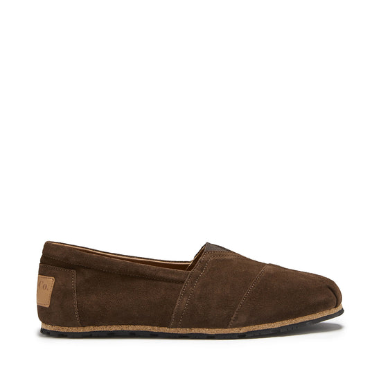 Hugs & Co Womens Tyre Sole Espadrilles Brown Suede Loafer UK 7-14 - QHA UK