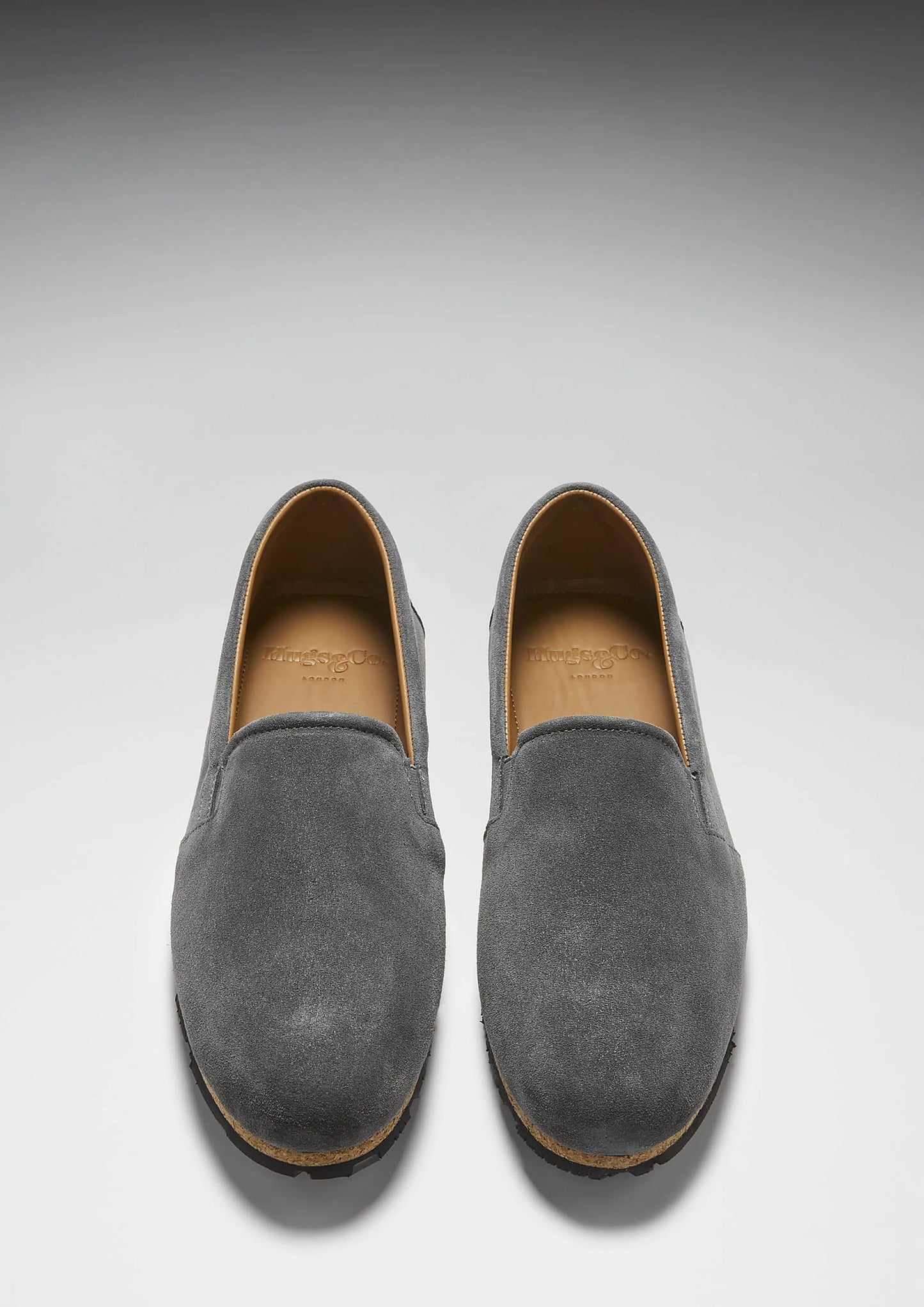 Hugs & Co Mens Tyre Sole Espadrilles Charcoal Suede UK 7-14 - Sole Detail - QHA UK