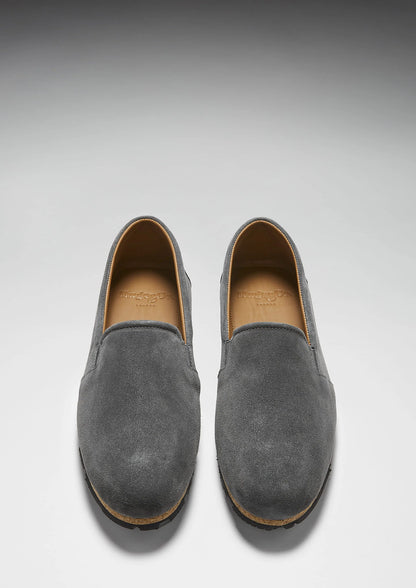 Hugs & Co Mens Tyre Sole Espadrilles Charcoal Suede UK 7-14 - Sole Detail - QHA UK