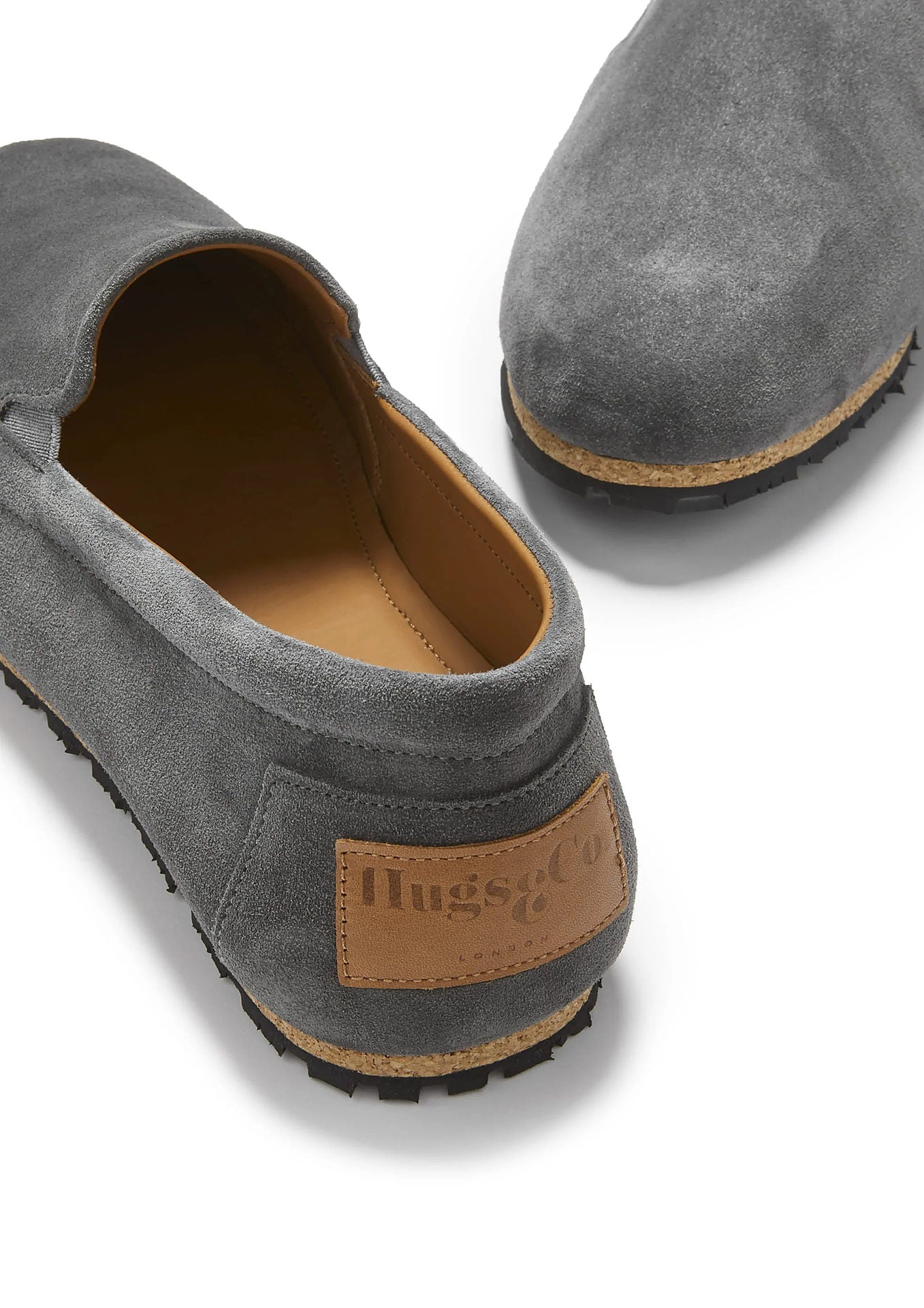 Hugs & Co Mens Tyre Sole Espadrilles Charcoal Suede UK 7-14 - Sole Detail - QHA UK
