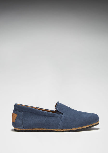 Hugs & Co Mens Tyre Sole Espadrilles Denim Blue Suede UK 7-14 - Sole Detail - QHA UK