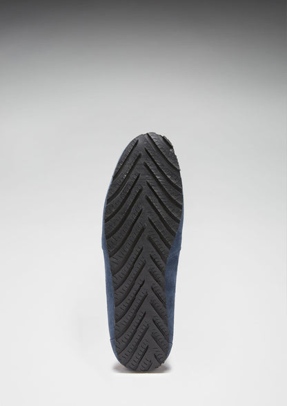 Hugs & Co Mens Tyre Sole Espadrilles Denim Blue Suede UK 7-14 - Sole Detail - QHA UK