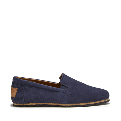 Hugs & Co Mens Tyre Sole Espadrilles Navy Blue Suede UK 7-14 - QHA UK