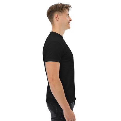 Shine 879 Unisex Front & Back Logo T-Shirt | 100% Cotton | S–5XL | 5 Colours - Right Side View - QHA UK