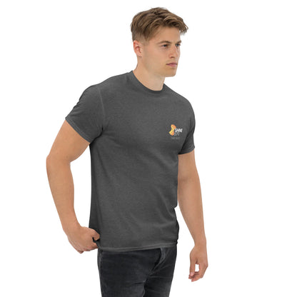 Shine 879 Unisex Front & Back Logo T-Shirt | 100% Cotton | S–5XL | 5 Colours - Right Side View - QHA UK
