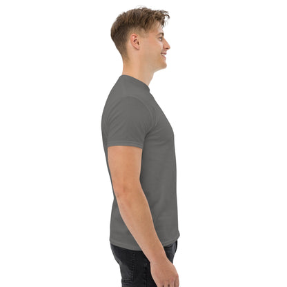 Shine 879 Unisex Front & Back Logo T-Shirt | 100% Cotton | S–5XL | 5 Colours - Right Side View - QHA UK