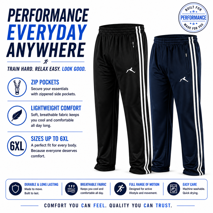 Urban Heritage Mens Tracksuit Bottoms Joggers Zip Pocket Lightweight G - Pocket Detail - QHA UK
