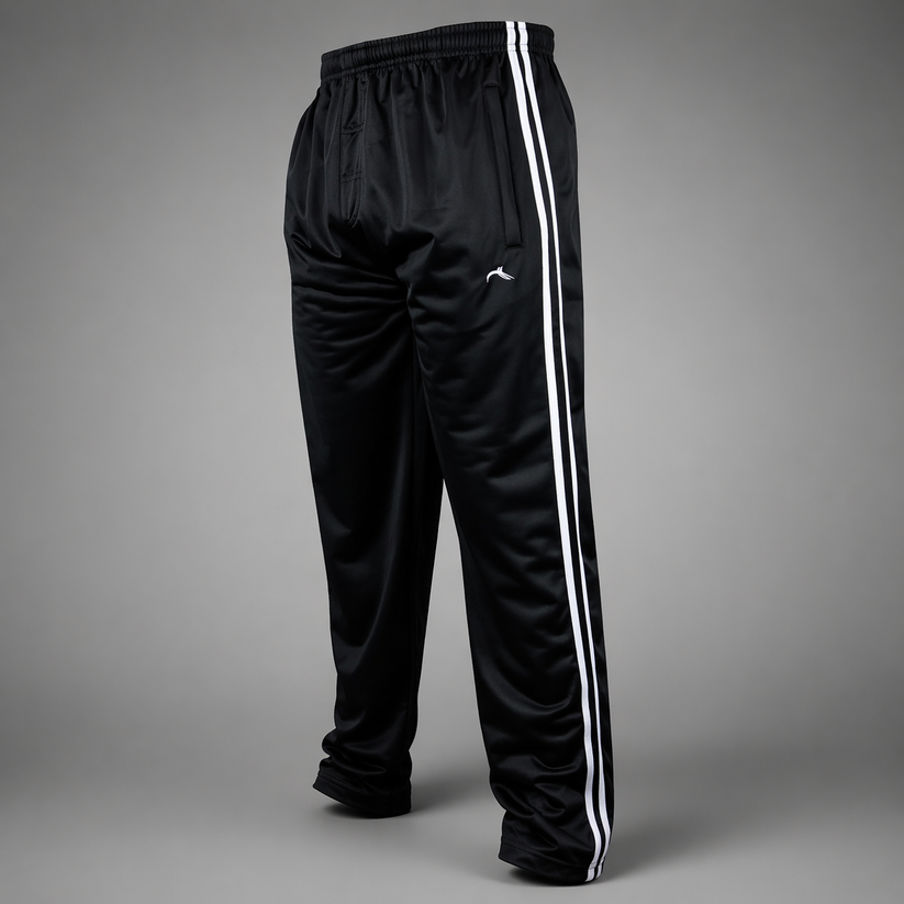 Urban Heritage Mens Tracksuit Bottoms Joggers Zip Pocket Lightweight G - Pocket Detail - QHA UK