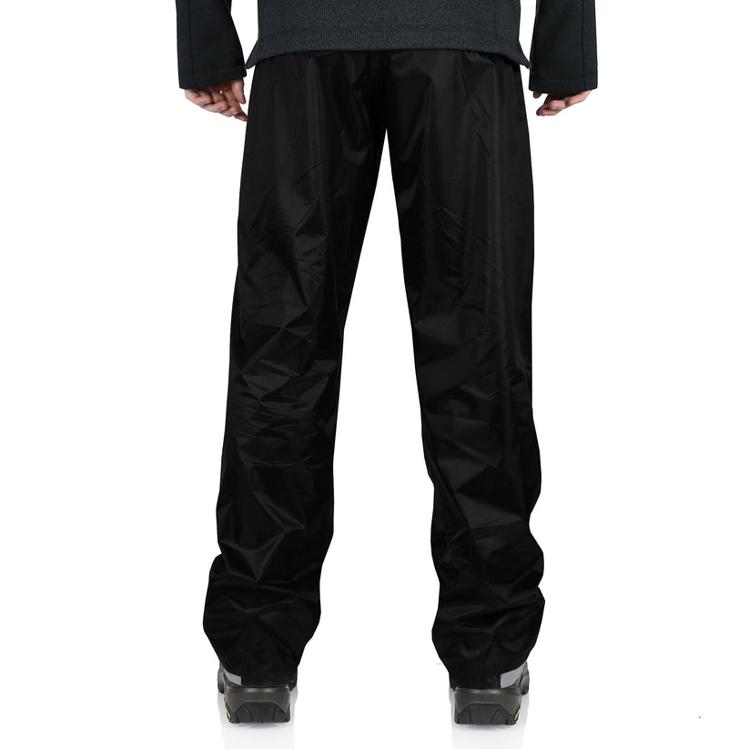 Waterproof Over Trousers Mens Work Rain Pants Hiking Fishing PVC UK - QHA UK