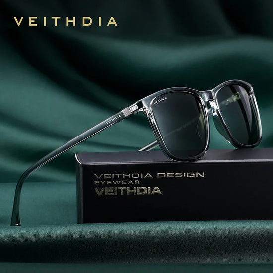 Fashion Item Veithdia Brand Sunglasses Retro Tr90 Polarized | QHA UK - QHA UK