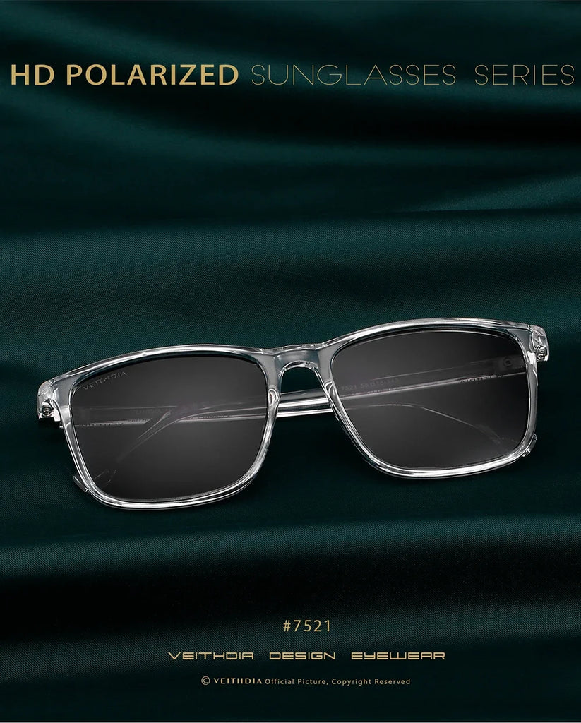 Fashion Item Veithdia Brand Sunglasses Retro Tr90 Polarized | QHA UK - QHA UK