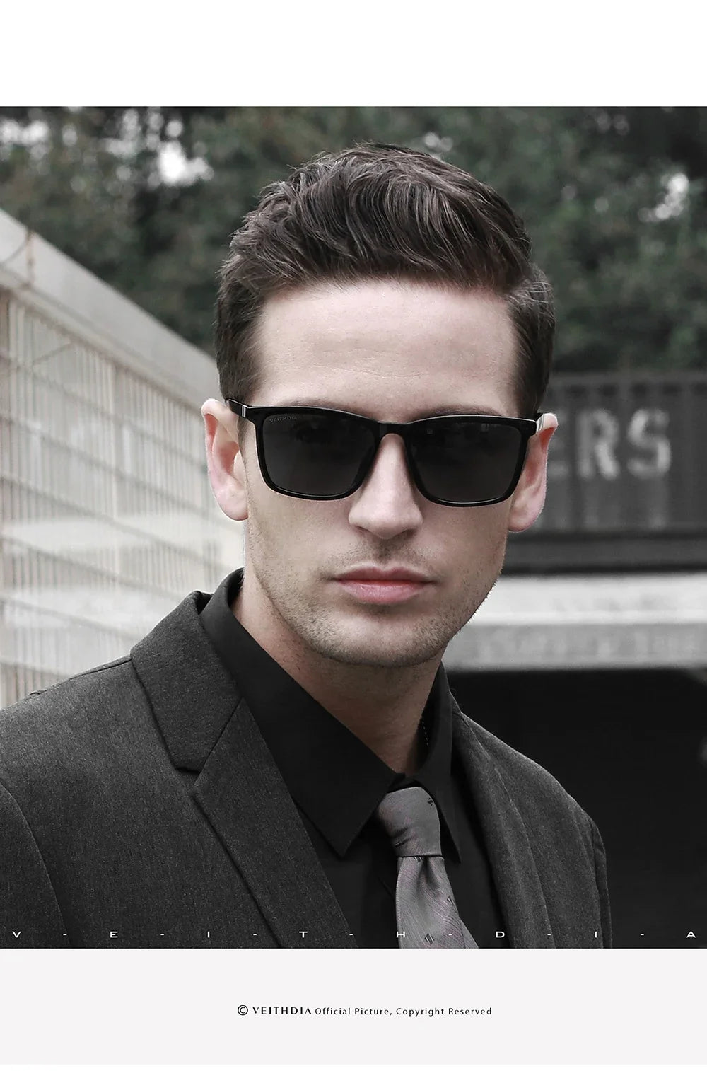 Fashion Item Veithdia Brand Sunglasses Retro Tr90 Polarized | QHA UK - QHA UK