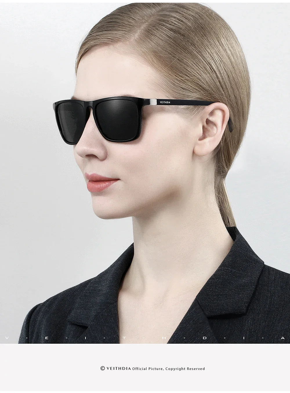 Fashion Item Veithdia Brand Sunglasses Retro Tr90 Polarized | QHA UK - QHA UK