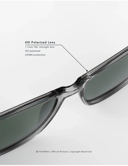 Fashion Item Veithdia Brand Sunglasses Retro Tr90 Polarized | QHA UK - QHA UK