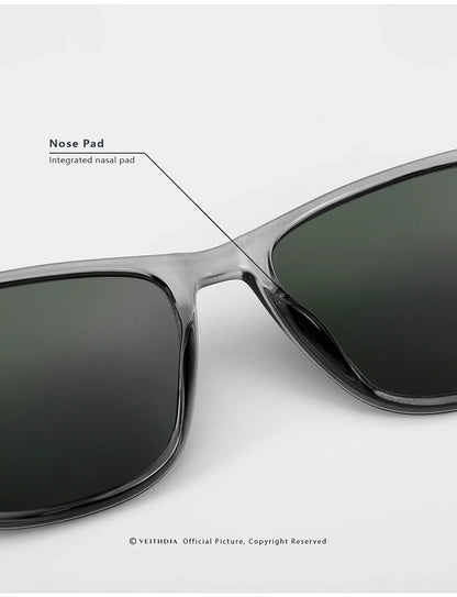 Fashion Item Veithdia Brand Sunglasses Retro Tr90 Polarized | QHA UK - QHA UK