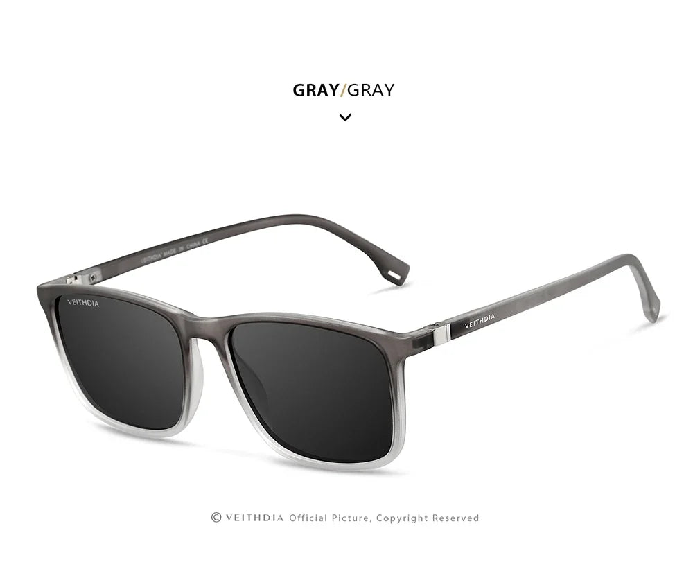 Fashion Item Veithdia Brand Sunglasses Retro Tr90 Polarized | QHA UK - QHA UK