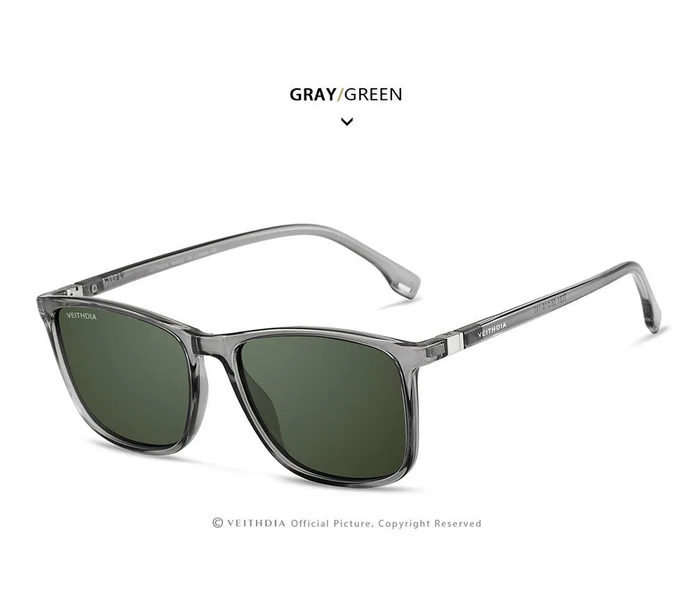 Fashion Item Veithdia Brand Sunglasses Retro Tr90 Polarized | QHA UK - QHA UK