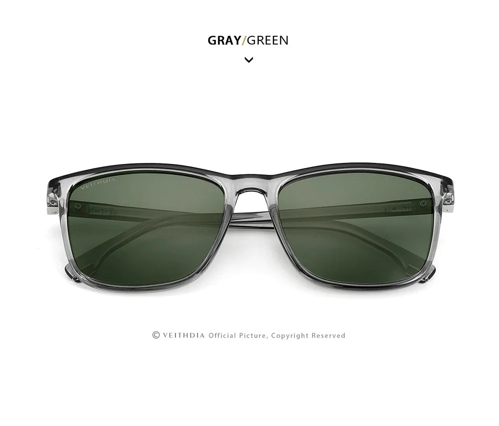 Fashion Item Veithdia Brand Sunglasses Retro Tr90 Polarized | QHA UK - QHA UK
