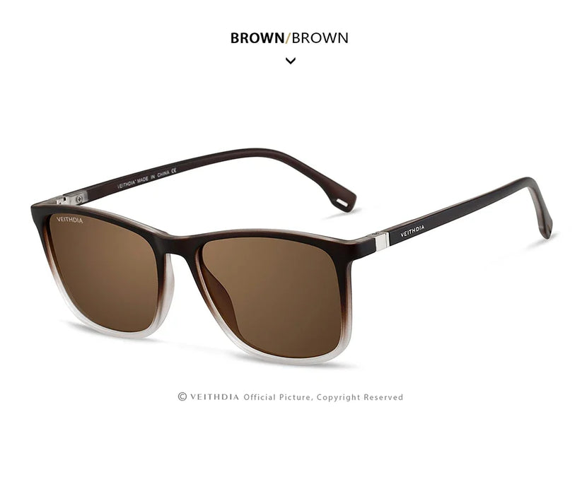 Fashion Item Veithdia Brand Sunglasses Retro Tr90 Polarized | QHA UK - QHA UK