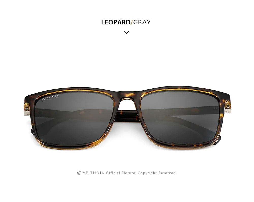 Fashion Item Veithdia Brand Sunglasses Retro Tr90 Polarized | QHA UK - QHA UK