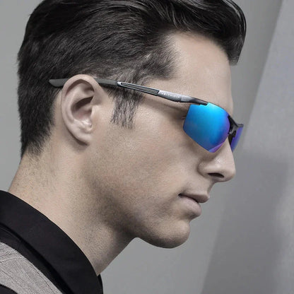 Men's Jacket Veithdia Aluminum Magnesium Sunglasses Polarized Uv400 | - QHA UK