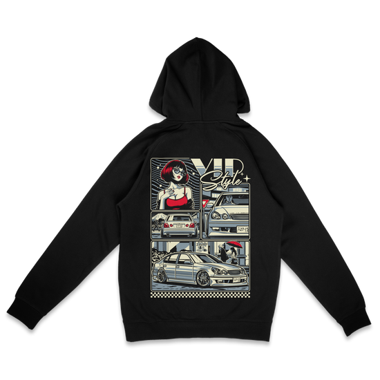 Late Brake Vip Style Hoodie T-Shirt Car Enthusiast Tee | Late Brake - QHA UK