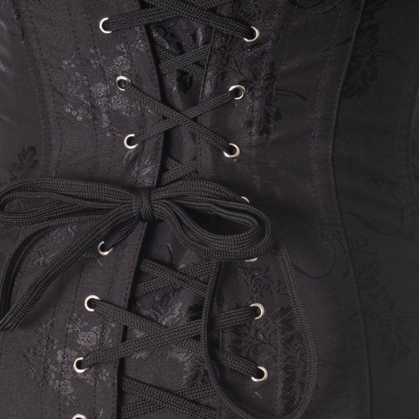 Vixxsin Women's Corset Top Ebony 2 UK 10-18 - QHA UK