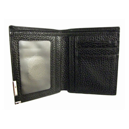 QHA Mens Real Leather Wallet ID Credit Card Holder Gift W02 - QHA UK