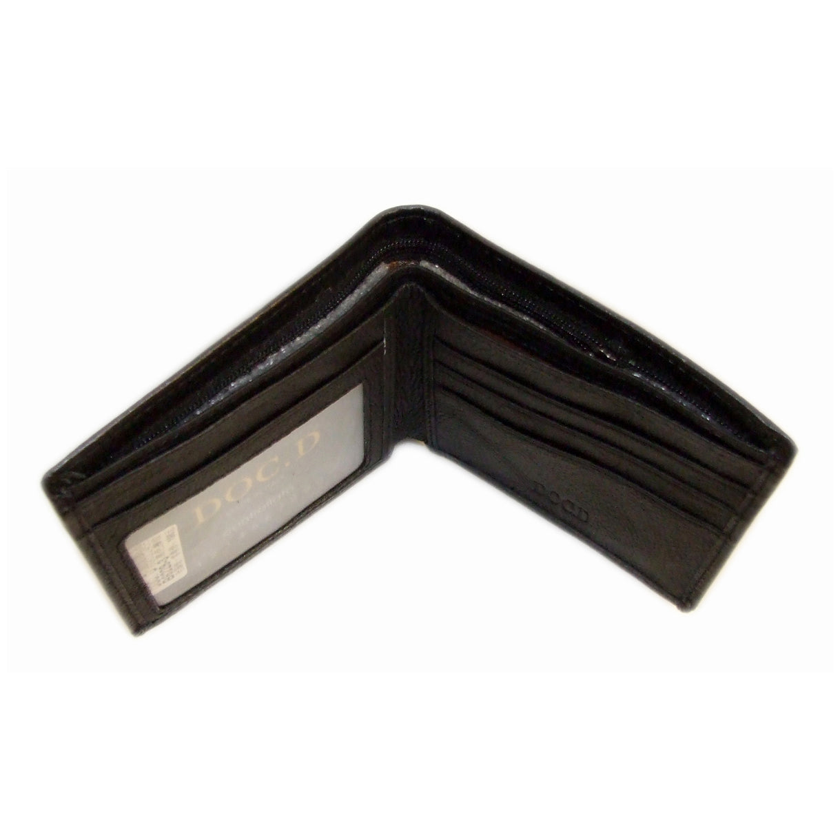 QHA Mens Real Leather Wallet ID Credit Card Holder Gift W03 - QHA UK